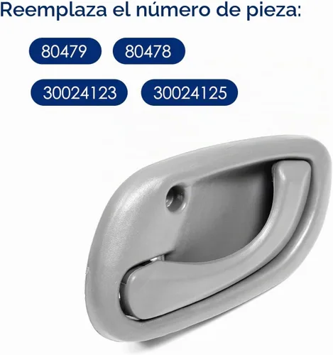 Vista 5 de 4 piezas de manijas interiores para puertas para Chevy Tracker 1999 2000 2001 2002 2003 2004, Suzuki Vitara 99-05 Suzuki Grand Vitara 95-02 Suzuki