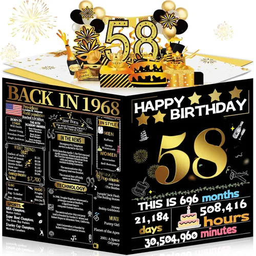 Vista 105 de Joycard Tarjeta de cumpleaños de 10 años para niña o niño, regalo de cumpleaños 3D emergente feliz cumpleaños para hija o hijo, decoraciones