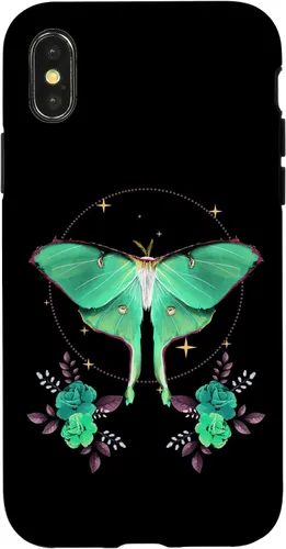 Vista 5 de Bonita funda con temática de Luna Moth Beautiful Butterfly Insect Lover para iPhone 15