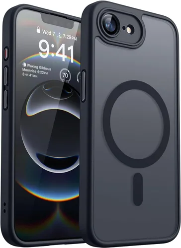 Vista 143 de CANSHN Funda magnética compatible con iPhone Air (6.5 pulgadas), mejorada [protección completa de la cámara] [compatible con Magsafe]