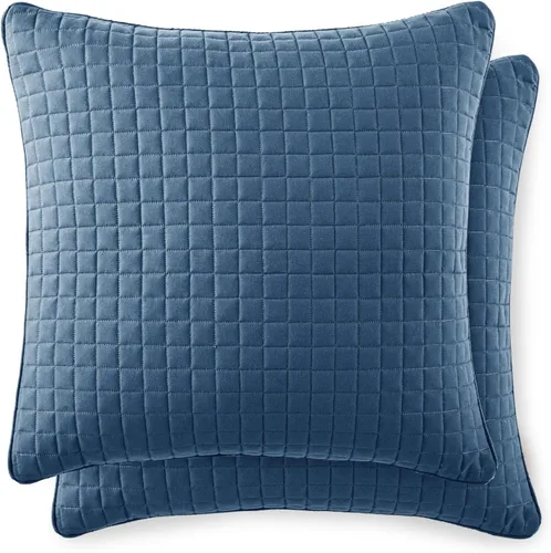 Vista 27 de Fundas Southshore Fine Linens Vilano Springs, para almohada, acolchadas, Microfibra, Pizarra, 20" x 36" 15 - Pizarra