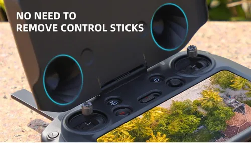 Vista 4 de BTG Protector de controlador 2 en 1 y parasol para DJI RC Pro Controller de DJI Mini 3/Mini 3 Pro/Mavic 3/Air 2S Drone Remote Controller Parasol