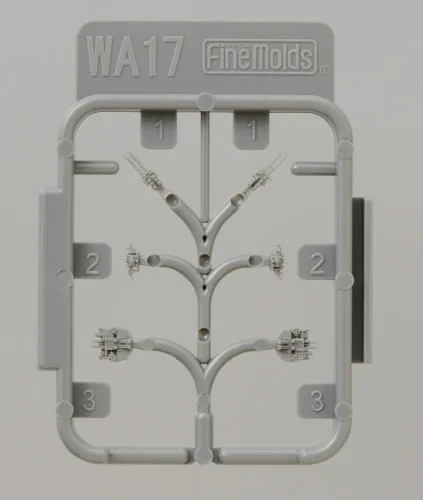 Vista 3 de 1/700 piezas de plástico de precisión nano serie Dread Bofors 1.575 in doble cañón