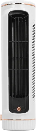 Vista 4 de Yosoo Health Gear Ventilador de torre sin aspas, ventilador portátil de escritorio, silencioso y recargable, 3 velocidades ajustables, ventilador