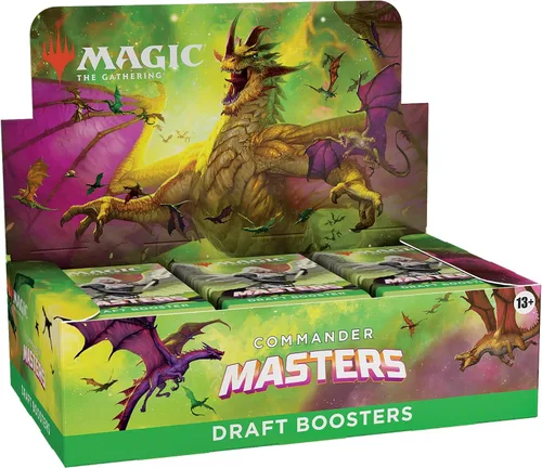 Vista 5 de Magic: The Gathering Commander Masters Draft Booster Box - 24 paquetes (480 tarjetas)