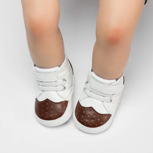 Vista 3 de KaKaKiKi - Tenis de lona para bebé, infante, niños, tenis con suela de goma antideslizante, tenis de caramelo caminantes, primerizos, precaminando
