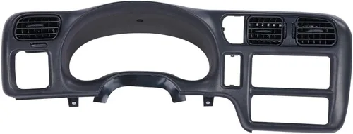 Vista 11 de CHEDA - Bisel de tablero compatible con Chevy S10 GMC Sonoma Jimmy Blazer 1998-2004 No se ajusta a doble DIN Gris