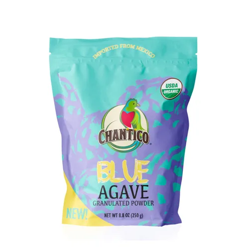 Vista 8 de Chantico Agave Sweet Organic Granulated Agave Powder, paquete conveniente de 35 bolsitas, paquetes de edulcorantes de una sola porción, bajo índice