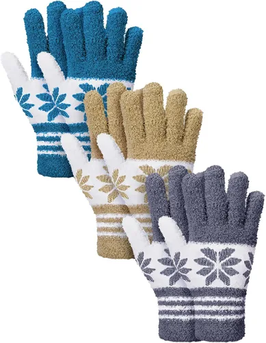 Vista 30 de Patelai 12 pares de guantes de microfibra para plantas y hojas, talla S Colores surtidos