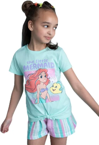 Vista 11 de Disney Conjunto de camiseta y pantalones cortos de gasa para bebés y niños grandes (12 meses - 14-16)