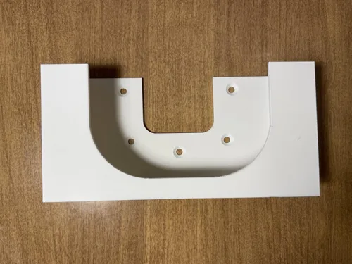 Vista 3 de Soporte de pared para estación base de alarma Ring - Impreso 3D (estación base no incluida)
