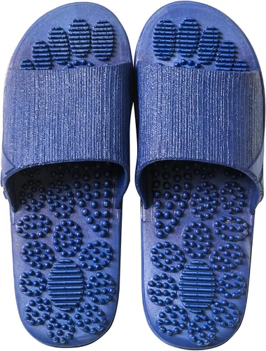 Vista 11 de Acupressure Massage Slippers Therapeutic Reflexology Sandals for Foot Acupoint Massage Shiatsu Arch Pain Relief Non-Slip Massage Shoes for Bath