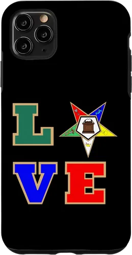 Vista 13 de OES Love Sister Order of the Eastern Star Parents' Christmas Case for iPhone 16