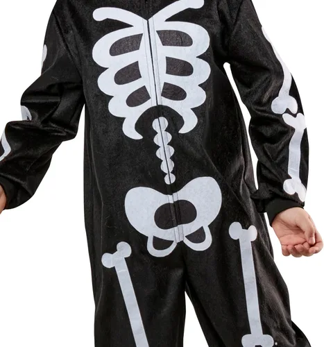 Vista 5 de Rubies Comfywear Hooded Jumpsuit for Kids, Unisex Kids Costume