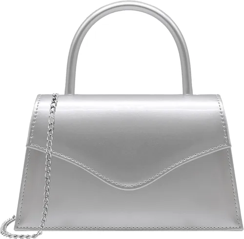 Vista 13 de Milisente Bolso de noche para mujer, bolso de mano para fiesta nupcial, bolsos de cóctel y baile de graduación con charol