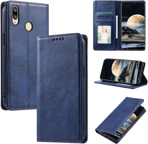 Vista 54 de Funda de cuero compatible con Google Pixel 7, compatible con Google Pixel 7 5G GVU6C GQML3 Flip Folio PU Funda de cuero negro