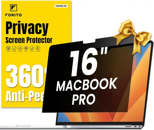 Vista 10 de F FORITO Protector de pantalla de privacidad de 360° compatible con MacBook Pro de 13 pulgadas (2016, 2017, 2018, 2019, 2020, 2021, 2022, M1, M2)