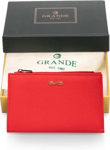 Vista 82 de Grande -2804 Cartera para mujer, Naranja, Minimalista