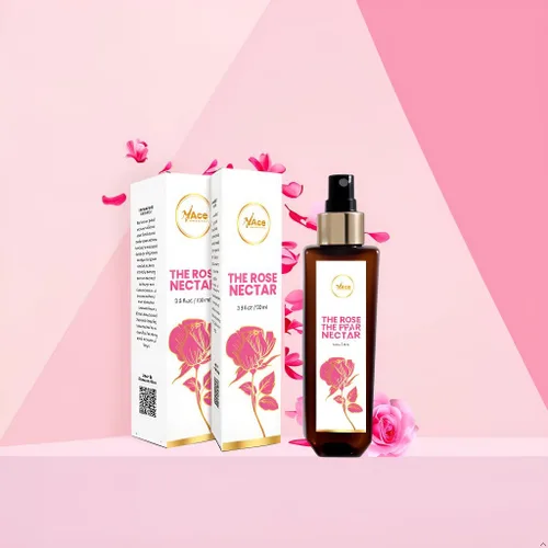 Vista 9 de My Ace Rose Nectar Face Mist – Tónico hidratante y spray de agua de rosas con niacinamida y regaliz Bruma facial natural sin alcohol para calmar