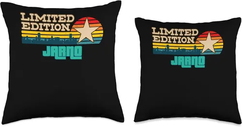 Vista 3 de Limited Edition Linus Retro Radio Cassette Name Throw Pillow