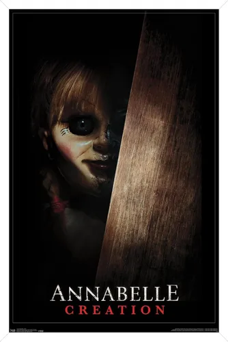 Vista 11 de Trends International Annabelle - Póster de pared Peek, 22.375 x 34 pulgadas, versión premium sin marco