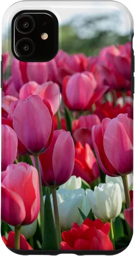 Vista 8 de Funda para iPhone 11 Pro Max Tulip Flower