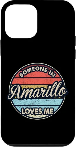 Vista 16 de iPhone 16 Someone In Amarillo Loves Me City US USA Case
