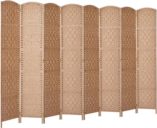 Vista 9 de Rose Home Fashion - Divisor de habitación, divisores de habitación de 6 pies de alto y pantallas de privacidad plegables, pantalla de privacidad