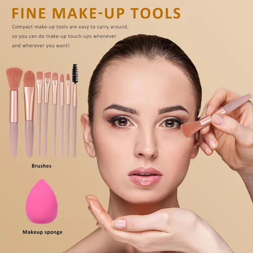 Vista 8 de Kit de maquillaje todo en uno para mujeres, niñas, adolescentes, juego de maquillaje de 16 colores, paleta de sombra de ojos, base, delineador