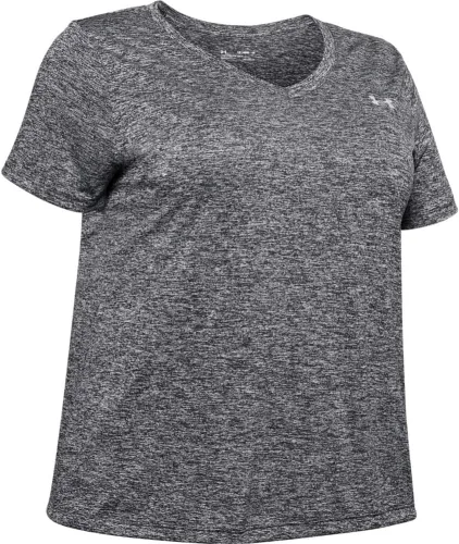 Vista 7 de Under Armour Women's Tech Short-Sleeve V-Neck-Twist