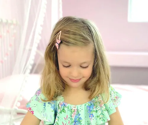 Vista 5 de Pinzas para el cabello con purpurina para niñas, 10 pares de 20 clips de metal antideslizante brillante, pasadores para el cabello para mujeres
