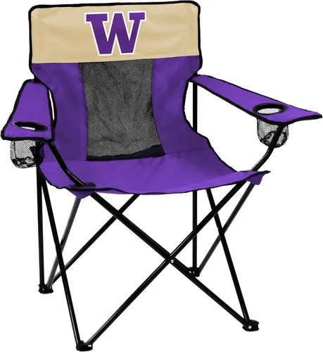 Vista 33 de Logo Brands NCAA Alabama Crimson Tide Elite Silla Portátil - Silla premium para exteriores con portavasos, marco de acero con recubrimiento