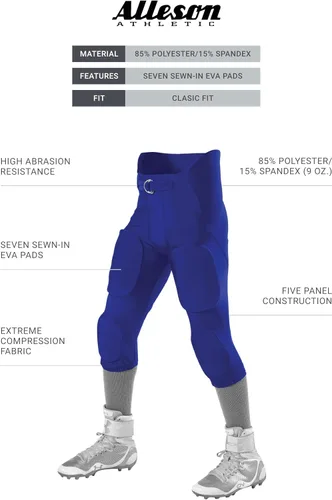Vista 2 de Alleson Athletic Pantalón de fútbol integrado para niños