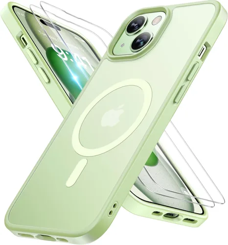 Vista 109 de Miracase Funda diseñada para iPhone SE 2022/SE 2020/7/8, funda multicolor de silicona a prueba de golpes (rojo)