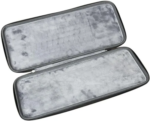 Vista 4 de Funda de viaje rígida Hermitshell EVA para teclado táctil inalámbrico Logitech K400 920-007119 Plus