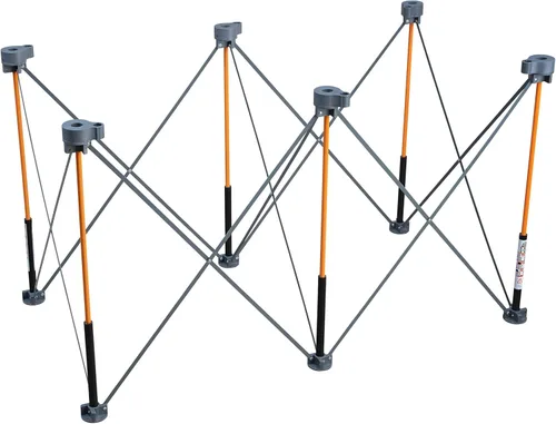 Vista 3 de BORA Centipede Workstand CK625 76 cm X 61 cm X 122 cm Soporte de trabajo Centipede de acero con caballete de sierra y accesorios adicionales