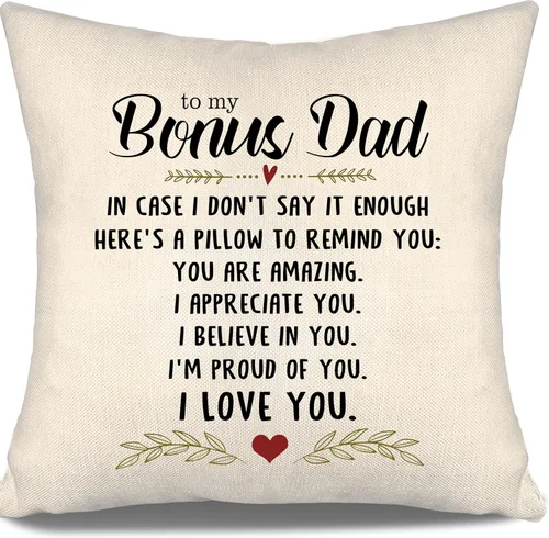 Vista 41 de En caso de que no lo diga lo suficiente aquí hay una almohada para recordarte que eres increíble, te aprecio, te quiero. Funda de almohada para tía
