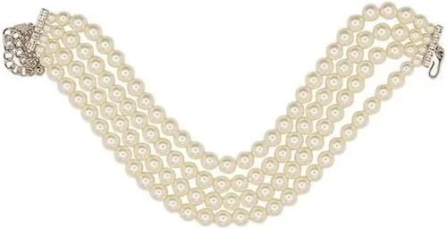 Vista 3 de Kenneth Jay Lane Pearl Choker Necklaces