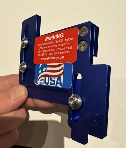 Vista 2 de Kit de bloqueo de interruptor de generador para paneles Eaton/Cutler Hammer Type CH 150 y 200 Amp Modelo NCH200 Fabricado en Estados Unidos