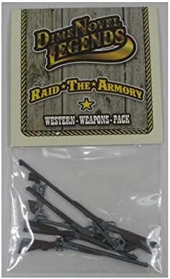 Vista 2 de Dime Novel Legends Paquete de accesorios Raid The Armory a escala 1/18