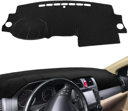 Vista 6 de YIZ Cubierta de salpicadero personalizada para Honda CRV 2007 2008 2009 2010 2011, cubierta de salpicadero, protector de alfombra
