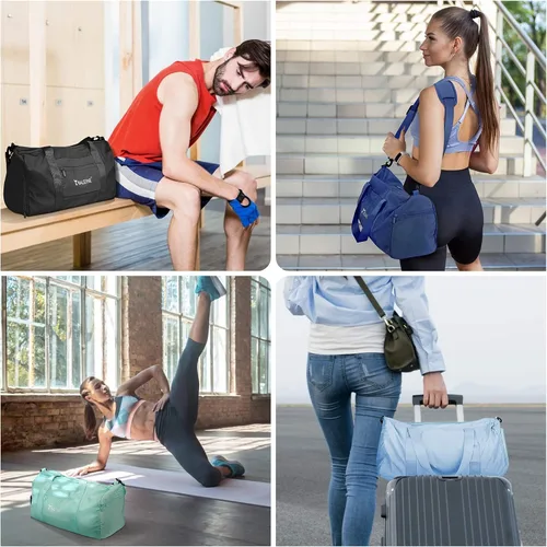 Vista 4 de Bolsa de gimnasio+bolsa de viaje
