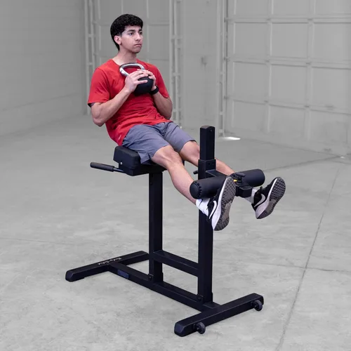 Vista 5 de Body-Solid GRCH322 Silla romana para entrenamiento abdominal y central, gimnasio doméstico y comercial