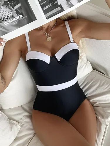 Vista 2 de Modihito Bañador Push Up de una pieza para mujer