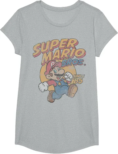 Vista 60 de Super Mario Bros. Desde '85 Camiseta Vintage con Póster' Negro