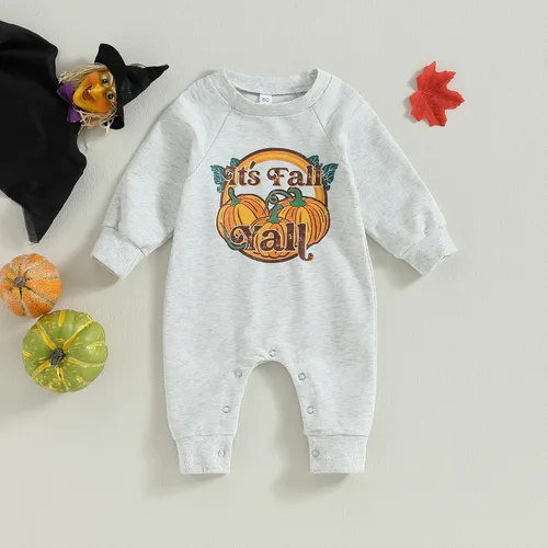 Vista 17 de FYBITBO Ropa de bebé niño niña Santa manga larga mono mameluco recién nacido primera Navidad traje de una pieza