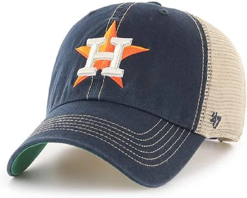 Vista 20 de 47 MLB Trawler Team Color Mesh Trucker Clean Up Gorra Ajustable, Talla Única para Adultos Boston Red Sox