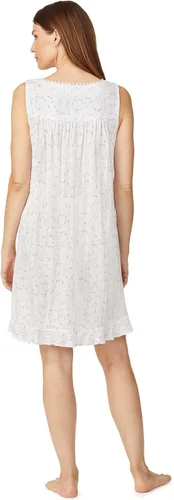 Vista 2 de Eileen West Chemise Pointelle Floral Trellis para mujer