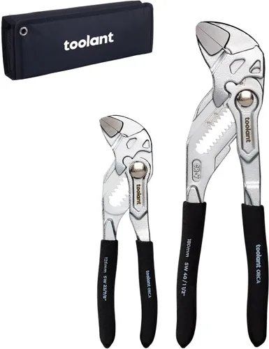 Vista 18 de toolant - Mini alicates de 5 pulgadas, acero CR-V, mordazas lisas, bolsillo