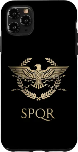 Vista 13 de iPhone 16 SPQR - Roman Eagle Case